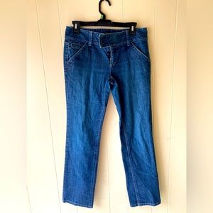 Ann Taylor Dark Wash Denim Modern Fit Size 4